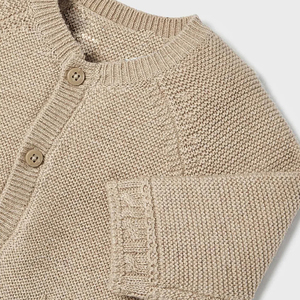 Suéter Cárdigan de Punto para Niños, Ropa de Invierno para Niños, Cárdigan de Manga Larga de Algodón, Cárdigan Holgado para Niñas Pequeñas - Product Image 3