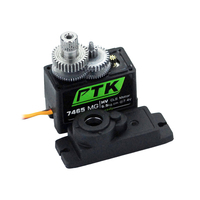 Servomoteur numérique PTK 7465 MG 9g 180° °   Pièces et accessoires RC DIY 1/8 HV 5kg Engrenage métallique pour servo de voiture RC à aile fixe et robot