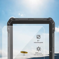 Tableta de escáner de huellas dactilares FAP30 resistente de 10 pulgadas, tableta industrial biométrica Android impermeable con escáner biométrico de IRIS
