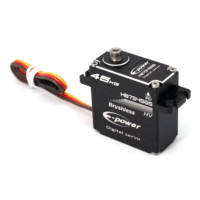Servo sans balais étanche 45KG de couple, engrenage métallique numérique pour drones FPV