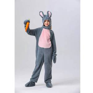 Nouveaux produits phares MS : Ensemble de vêtements de fête d'Halloween pour garçons et filles, tenue de performance pour enfants, costume de lapin, combinaisons de lapin pour enfants - Product Image 2