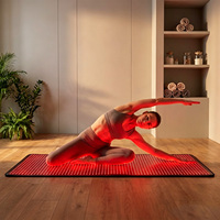 Tapis de luminothérapie intégrale IDEATHERAPY TLB1800-B avec 1440 LED à triple puce 660nm 850nm, lumière rouge et NIR à haute irradiance