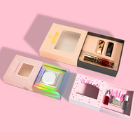 Shenzhen Zeal-x Packing Vente chaude de coffrets cadeaux cosmétiques personnalisés avec fenêtre