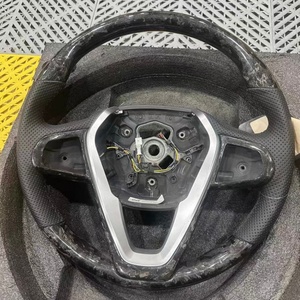 Volant de <span class=keywords><strong>voiture</strong></span> pour BMW G30 G31 G20 G80 G21 G81 G22 G30 G31 G32 G11 G12 G14 G15 G16 G01 G87 en fibre de carbone forgée - Product Image 6