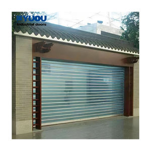Fournisseur chinois de portes roulantes transparentes en polycarbonate, prix bas - Product Image 5