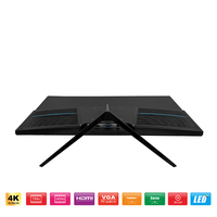 Moniteur d'ordinateur compact, prix usine, 24 et 27 pouces, écran LCD IPS mural, pour laboratoire informatique scolaire