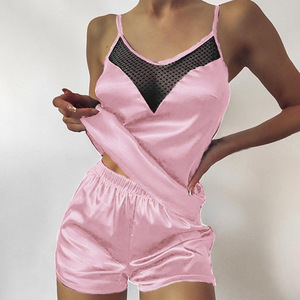 Nuevo conjunto de lencería y ropa de estar sexy de estilo europeo y americano, de dos piezas, tanto para comercio nacional como internacional. Características - Product Image 3