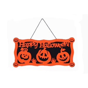 Decorazioni da Parete in Feltro di <span class=keywords><strong>Lana</strong></span> Personalizzate, Durevoli e Riutilizzabili, Design Gatto Nero/Zucca/Gufo, per Uso Interno/Esterno, Halloween - Product Image 3