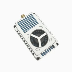 Transmetteur vidéo 1,2 GHz 10000 mW 10W, 9 canaux IRC Tramp, double ventilateur de refroidissement, 7-36V MMCX, pour drone FPV industriel, UAV, radioamateur - Product Image 1