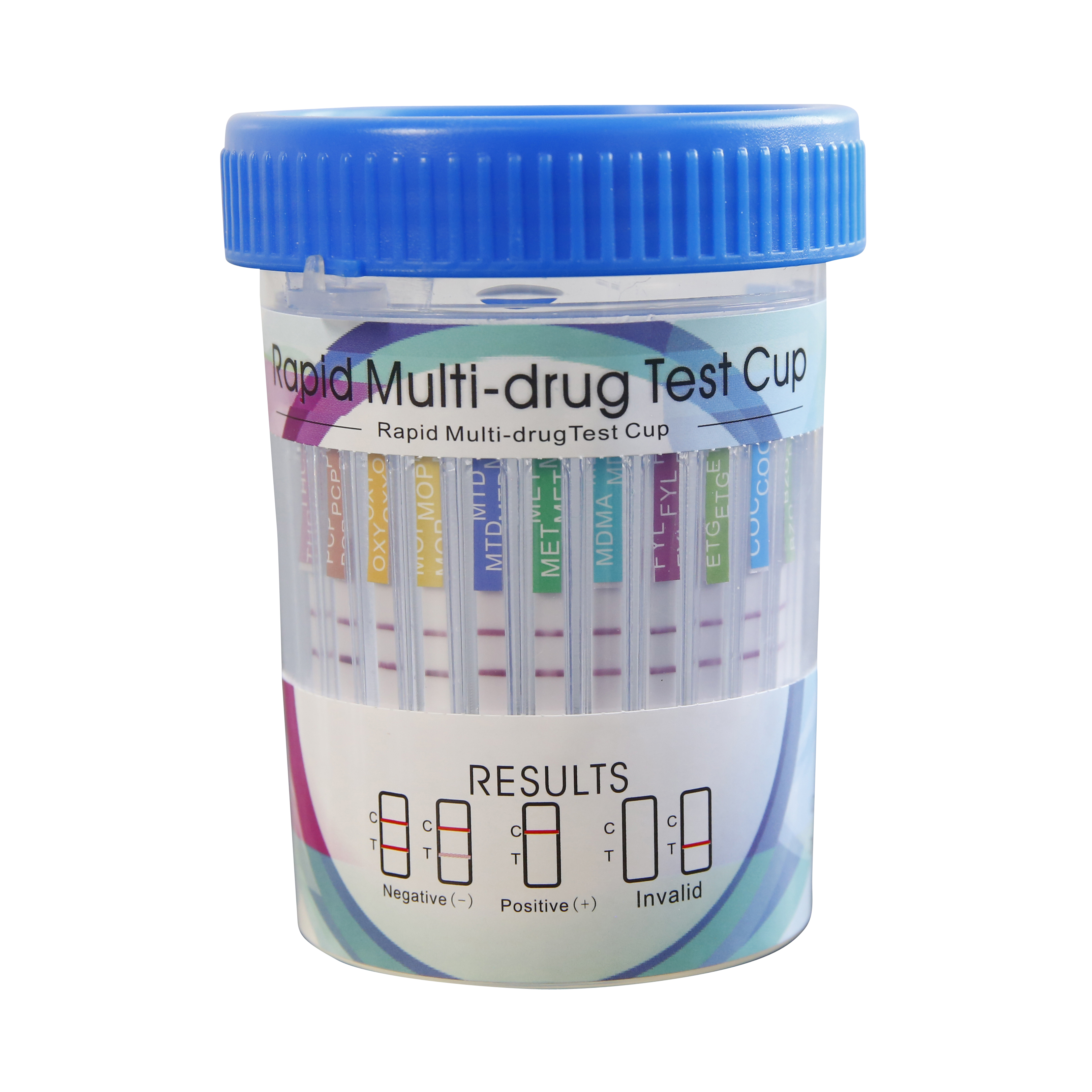 Clia reduzido ce aprovado teste de abuso de urina, tiras de toxicologia 10 12 14 drogas, painel de teste