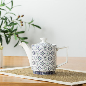 Théière en céramique unique, élégante et personnalisée, nouveau design, pour service à thé