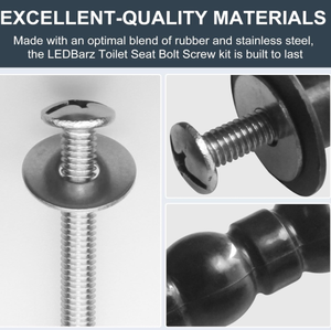 TOTO 변기 시트 확장 고무 볼트 상부 고정 너트 세트 - Product Image 6