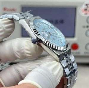 Reloj Mecánico Automático de Alta Calidad al por Mayor, 36 mm, Cristal de Zafiro, Acero Inoxidable, Movimiento 7315, Oro Rosa - Product Image 2