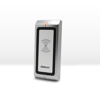 Lecteur de cartes RFID métallique entièrement encastré, étanche IP65, avec alarme anti-effraction, Wiegand 26-37 bits, faible consommation d'énergie, lecteur de contrôle d'accès