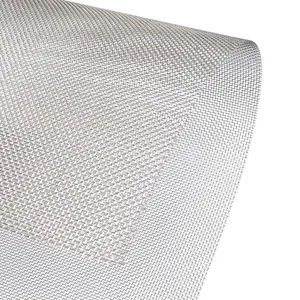 Filtro de pantalla de malla de alambre tejido de acero inoxidable ultrafino 304 316 rollos de malla de tejido liso malla de impresión SS suave