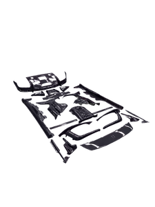 Nouveau pour SUV PUROSANGUE 12 cylindres 2022- Kit carrosserie amélioré en fibre de carbone sèche OEM : séparateur avant, diffuseur, aileron arrière, latéral - Product Image 2