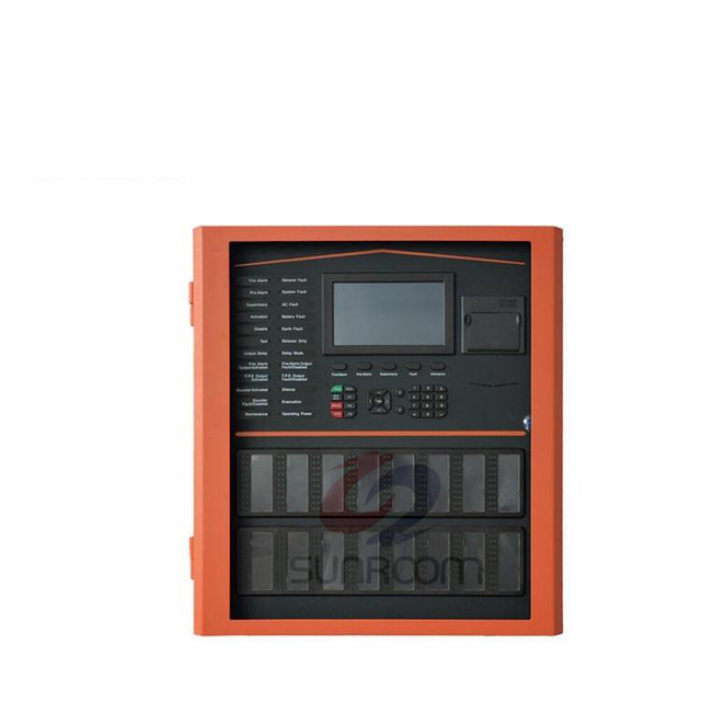Fire Alarm System Certified by LPCB EN 54-2 Compliance Intelligent Addressable Fire Alarm Control Panel