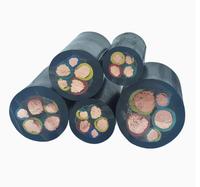 YC Heavy Duty 450/750V Cable de goma de cobre flexible Cable de equipo industrial clasificado para uso de soldadura de construcción al aire libre