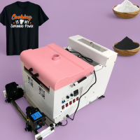 Eizoulyn Nouvelle machine automatique de secouage et de séchage de poudre DTF A3, secouage de poudre de transfert DTF pour diverses marques d'imprimantes