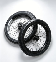 Kit de roue de conversion Supermoto haute performance en aluminium de 17 pouces 90/80-17 pour moto électrique Sur-Ron Light Bee LBX