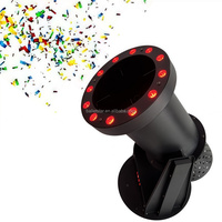 Confettis Blaster Pulvérisation Confettis Canon Souffleur LED Électrique Confettis Machine pour Scène Fête De Mariage Décoration