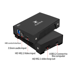 Ub700 8khd mi độ nét cao chụp thẻ HD mi ghi âm phát sóng trực tiếp màn hình lớn nối 3D Fusion - Product Image 2