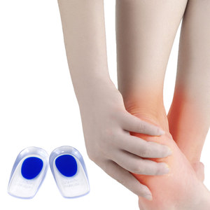 Gel de silicona en forma de U copas de talón fascitis plantar almohadillas de inserción de elevación de talón cojín adhesivo almohadilla de talón para plantillas deportivas y cómodas - Product Image 3