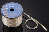 Câble haut-parleur hifi conducteur en cuivre plaqué argent de calibre 12 haut de gamme pour câble hifi haut-parleur câble 2 conducteurs