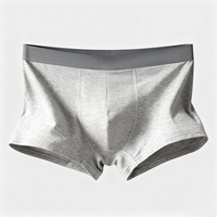 Calzoncillos Boxer para Hombre, Personalizados con Logotipo Grabado con Láser, Corte Medio, Transpirables, Tejido de Punto Ecológico, Estampados