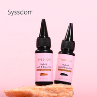 Teinture pour sourcils hybride Syssdorr 15ml, différentes couleurs, logo personnalisé, teinture pour sourcils vegan, laminage des sourcils