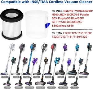 Filtro de Repuesto para <span class=keywords><strong>Aspiradora</strong></span> Inalámbrica <span class=keywords><strong>INSE</strong></span> N5S N5T S6T S6P Pro S610/TMA T120 T121 T151 T150 T220 T210 T181 T180 T220 - Product Image 3