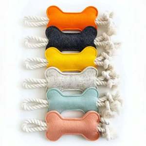 Juguete para Perros 2026 de Gran Venta: Hueso de Cromo para Masticar, Alivio para Dientes, Juguete de Nudo Resistente al Desgaste, Cuerda de Entrenamiento para Perros - Product Image 1