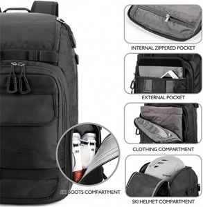 Échantillon Gratuit - Sac de Transport Parfait pour Bottes de Ski et Bottes de Snowboard Personnalisées avec Fond Extérieur Imperméable pour le Voyage - Product Image 4