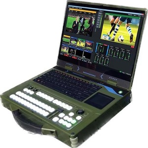 Station de travail mobile tout-en-un pour la diffusion en direct, l'enregistrement et la réalisation de vidéos, commutateur multi-caméras Vmix, résolution 1920x1080 - Product Image 1