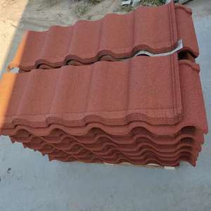 Tôle de toiture en métal revêtue de pierre ondulée au design industriel moderne pour entrepôts, prix économique, construction, <span class=keywords><strong>immobilier</strong></span> - Product Image 3