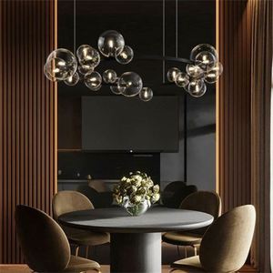 Lámpara de Techo Creativa de Lujo Estilo Americano, Lámpara de Araña para Escalera, Luces de <span class=keywords><strong>Escamas</strong></span> de Pescado de Mármol, Lámpara Colgante Moderna de Bronce - Product Image 3