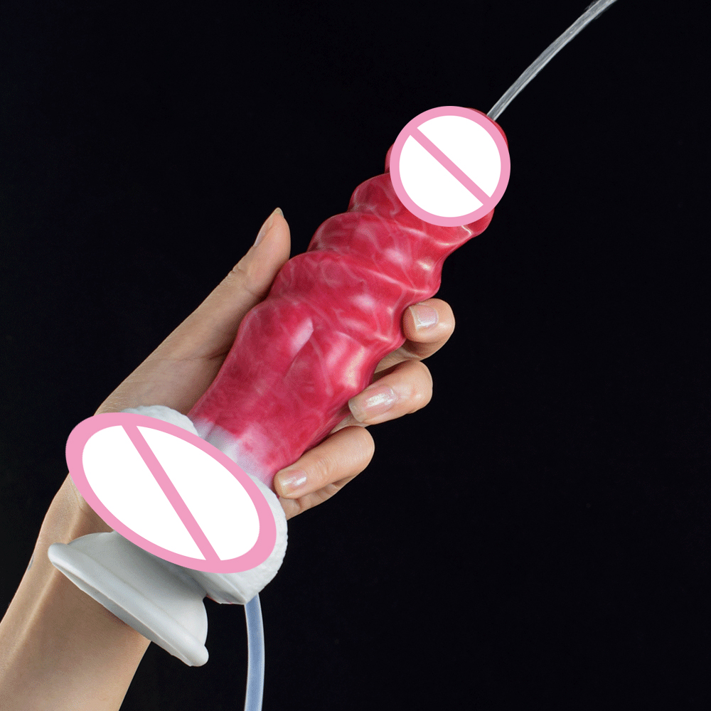 squirting vibrating dildo Loadz 8.5 Inch Vibrating Squirting Dildo – PinkCherry main image 1