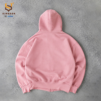Sudadera con capucha vintage pesada de 450 g/m² con cremallera completa, efecto desgastado por el sol, lavado ácido, logotipo personalizado y bordado con patchwork del fabricante
