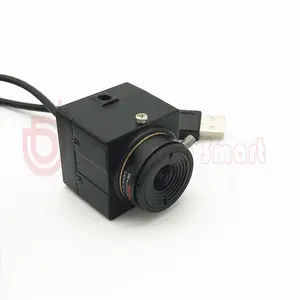 迷你铝盒无驱动OTG UVC 2MP 1080p高速usb 2.0相机，带2.8毫米CS镜头