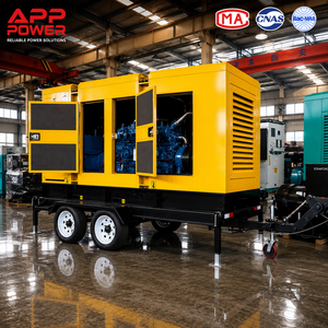 เครื่องกำเนิดไฟฟ้าดีเซลแบบพกพา <span class=keywords><strong>ล้อ</strong></span>คู่ พร้อมเทรลเลอร์ เงียบไร้เสียงรบกวน คลื่นไซน์บริสุทธิ์ ให้พลังงานเสถียร เหมาะสำหรับใช้สำรองไฟฉุกเฉินในสถานที่ - Product Image 3