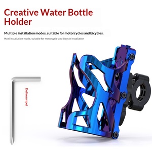 Support de tasse léger en ABS pour <span class=keywords><strong>moto</strong></span>, <span class=keywords><strong>porte</strong></span>-<span class=keywords><strong>bouteille</strong></span> universel durable pour vélo, fixation sur guidon, accessoires <span class=keywords><strong>moto</strong></span> en gros - Product Image 4