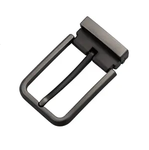 Fashion Metal Belt Buckles 40mm Simple Square Belt Head Accessories Brushed Pin Belt Buckles