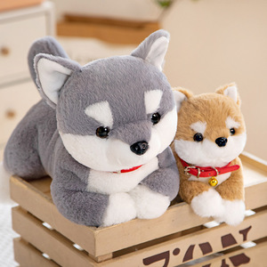 Peluche Unisex de <span class=keywords><strong>Shiba</strong></span> <span class=keywords><strong>Inu</strong></span> y Corgi, Almohada de Peluche Rellena de Algodón PP, Juguete de Peluche Suave de Anime, Regalo Kawaii para Niños - Product Image 3