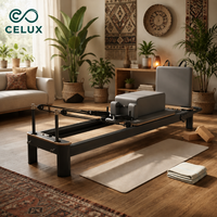 Machine de Pilates Reformer en aluminium, durable, portable, professionnelle, équipement de fitness commercial pour studio, entraînement corporel ciblé