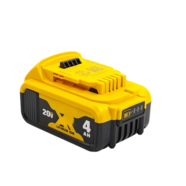 Factory DCB204 20V 4Ah XR Replacement Battery, Compatible with All DE - W 20V MAX Cordless Tools, Blister Pack