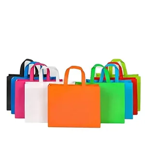 定制可重复使用手提袋购物袋带标志的回收生态无纺布袋