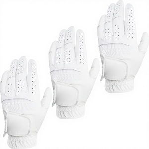 Guantes Deportivos Zebra con Logotipo Personalizado, de Piel de Oveja Cabretta, Elásticos, Antideslizantes, Transpirables, con Cierre de Gancho y Bucle, para Hombre - Product Image 3