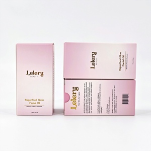 <span class=keywords><strong>Caja</strong></span> de Embalaje de Cartón Personalizada de Lujo para Perfumes, Cosméticos y Cuidado de la Piel, <span class=keywords><strong>Caja</strong></span> Rígida Plegable de Kraft Rosa para Productos de Cuidado de la Piel - Product Image 2
