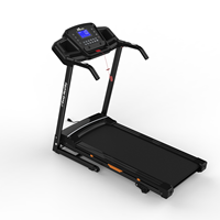 Tapis roulant pliable, tapis roulant 3,0 HP pour la maison avec 12 modes HIIT, mini tapis roulant compact pour la maison et le bureau