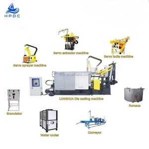 300t Hợp kim nhôm đúc chết máy Máy ép phun để làm tay nắm cửa - Product Image 4